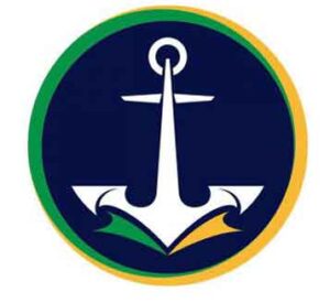 Logo oficial da Marinha do Brasil, instituição militar responsável pela defesa naval e carreiras técnicas