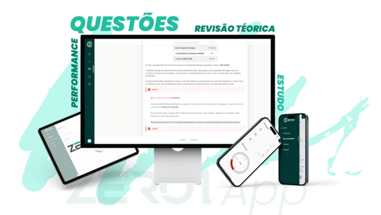 Como estudar português para concurso da Petrobras com Zero1App - plataforma de questões e revisão teórica para aprovação