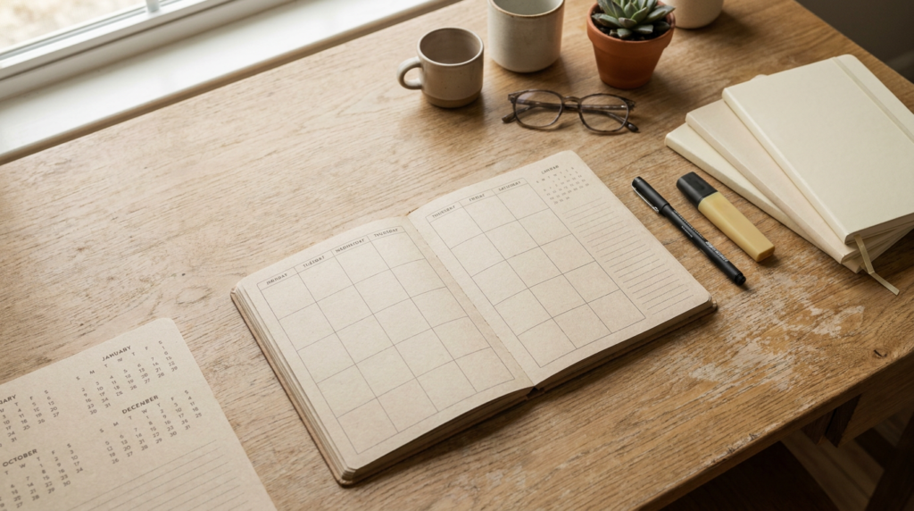planner de rotina de estudos para concurso